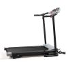 Multifunctional LCD Screen Foldable Treadmill - gray
