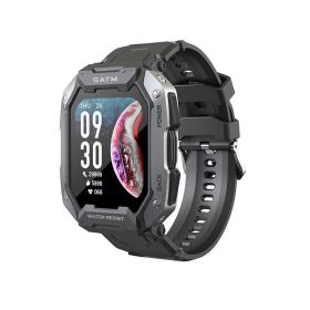 Multi-scene Sports Mode Weather Music Watch (Color: BLACK)