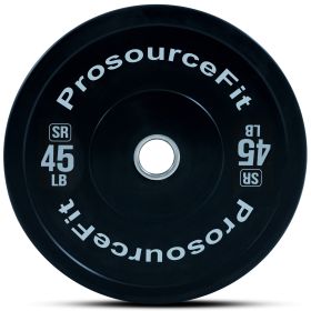 Solid Rubber Bumper Plate, (Option: 45 lb)