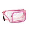 Woman Waist Packs Clear Fanny Pack Waterproof Cute Waist Bag Stadium Approved Clear Purse Transparent Adjustable Crossbody Bags