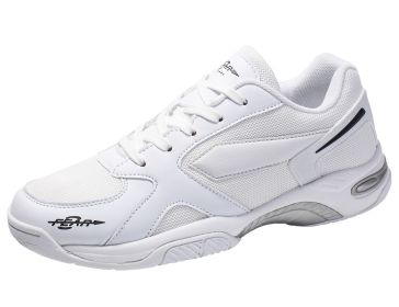 Fear0 NJ Men's High Arch Aggressive Firm Support Orthopedic Comfort Walking Shoes (Color: White, size: 12-12.5)