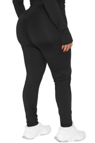 Workout Leggings for Women High Waisted Scrunch Booty Lifting Tights Yoga Pants Seamless Yoga Fitness Leggings Pants Gym Clothes (Sizes: XL, Color: BLACK)