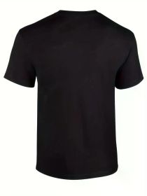 Fashion Tshirt Bible Verse 1 Corinthians 9:26 Running Fitness T-Shirt (Color: pureBlack, size: L_pure)