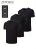 Quick Drying Sports T-shirt, Chic Stretch Crew Neck Tee Shirt For Summer Fitness