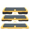 Adjustable Aerobic Stepper Workout Step with 4 Risers Fitness & Exercise Platform Trainer