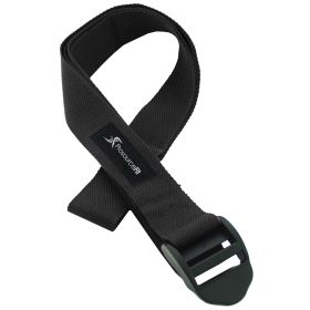 Cinch Buckle Yoga Strap, (Option: Black)